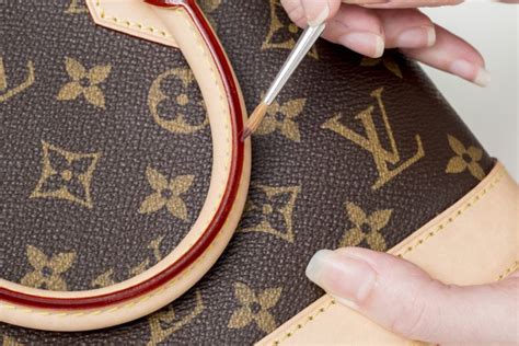 louis vuitton canvas crack repair|canvas handbag repair.